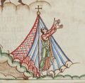 1150AD English Edwine Psalter f.105r