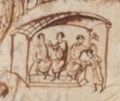 820-835AD Carolingian Utrecht Psalter f.5r